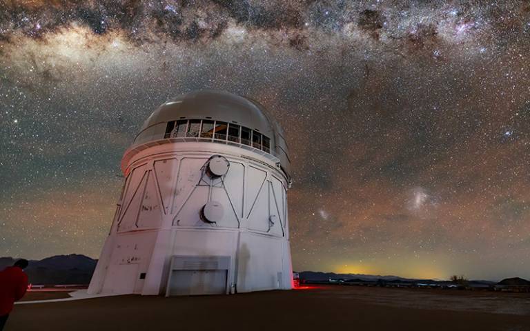 The Víctor M. Blanco 4-meter Telescope, situated at the Cerro Tololo Inter-American Observatory (CTIO) in Chile