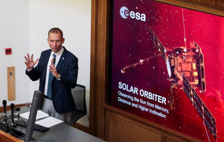 Professor Thomas Zurbuchen NASA solar orbiter
