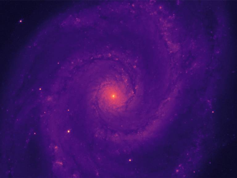 First light image of the 'whirlpool galaxy'