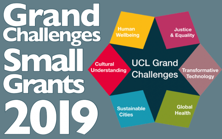 UCL Grand Challenges 2019 logo