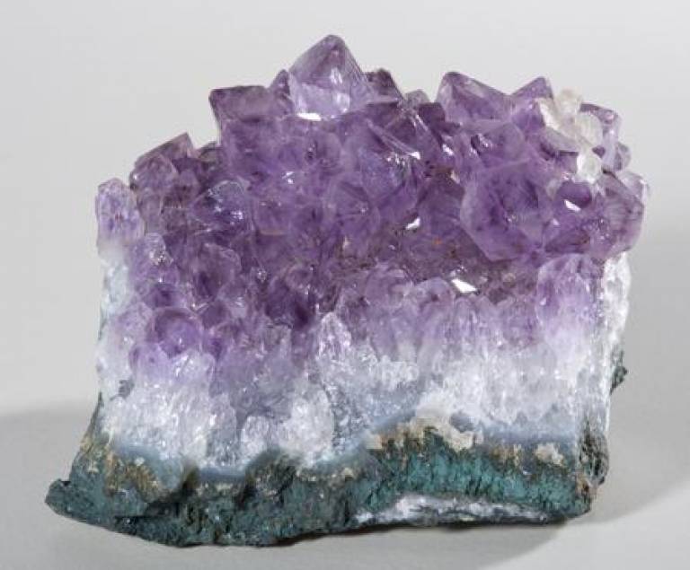 Amethyst. Photo: UCL Geology Collections