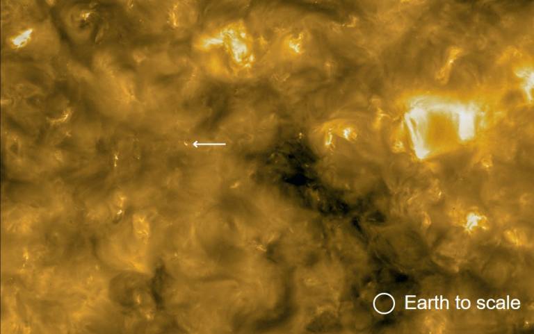 Solar Orbiter spots ‘campfires’ on the Sun: Credit: Solar Orbiter/EUI Team (ESA & NASA); CSL, IAS, MPS, PMOD/WRC, ROB, UCL MSSL