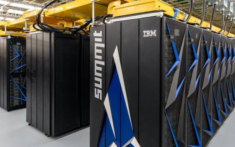 Image of multiple supercomputers