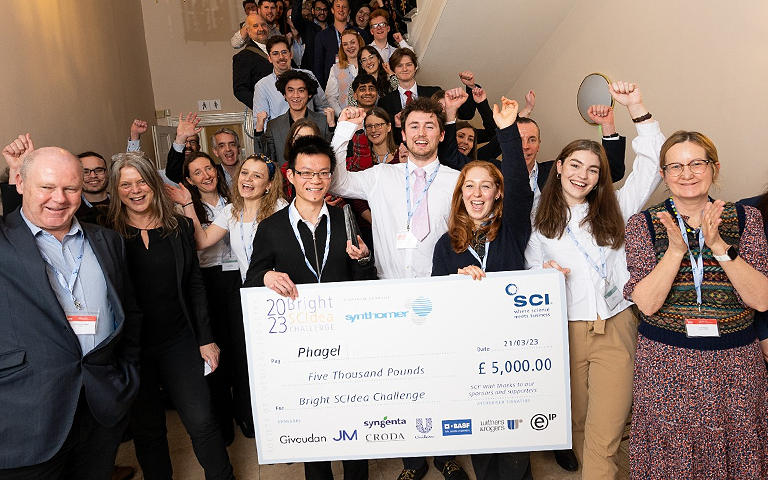 UCL Natural Sciences student team wins SCI’s flagship entrepreneurial competition