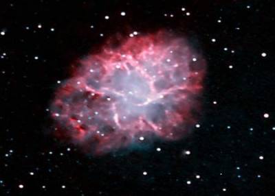 Crab Nebula seen by ULO
