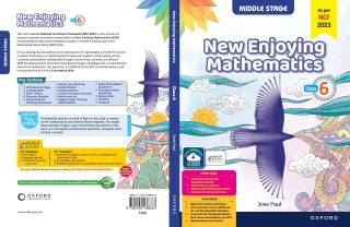 Front cover of 'New Enjoying Mathematics' 2023-24