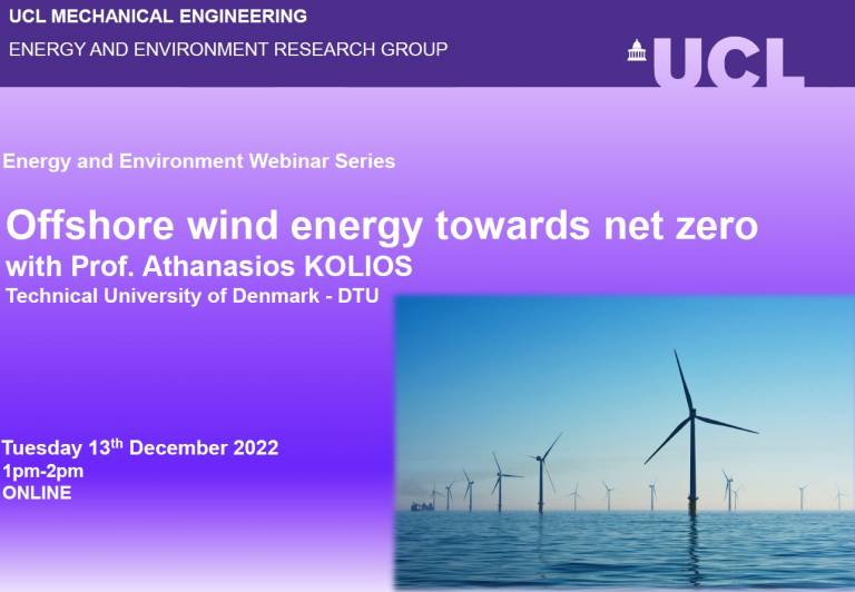 Webinar: Offshore wind energy towards net zero 