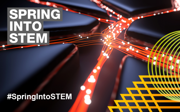 Spring into STEM poster
