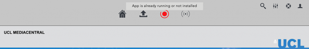 App Installed or already running