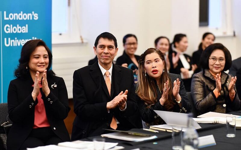 Professor Dr Her Royal Highness Princess Chulabhorn Mahidol of Thailand and delegates at UCL Medical School