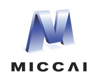 Logo with a large M and the letters MICCAI underneath