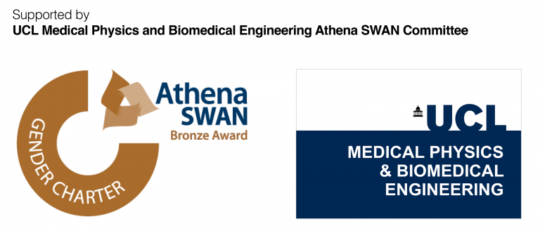 UCL Medical Physics and Athena SWAN logo