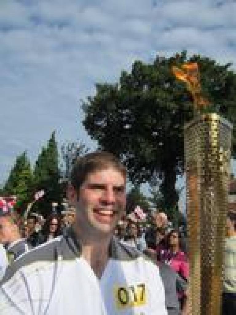 Dan Grant, Olympic Torchbearer…