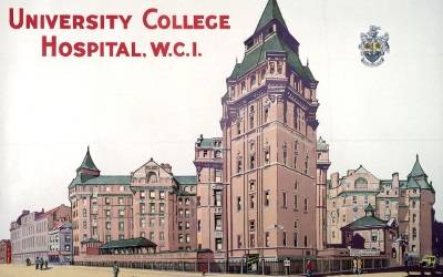 The Cruciform Building, University College Hospital…