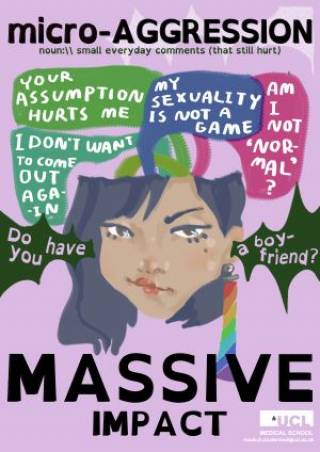 Microaggressions LGBTQ poster