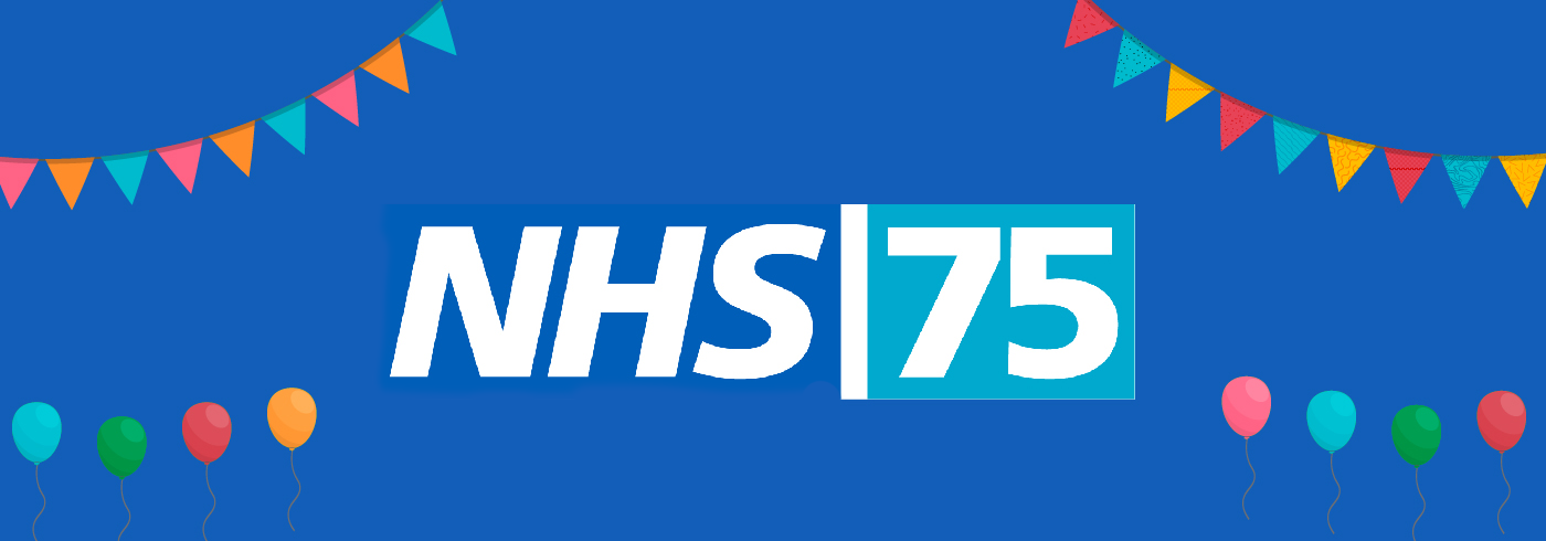 NHS 75 logo 