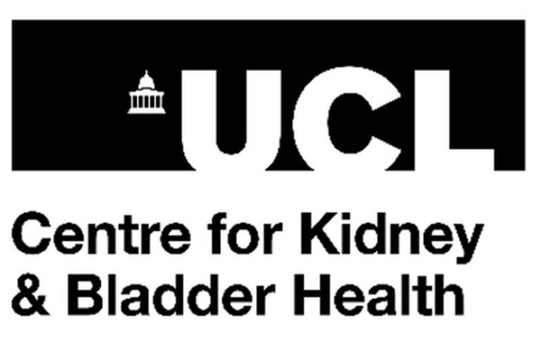 UCL logo stating Centre for Kidney & Bladder Health