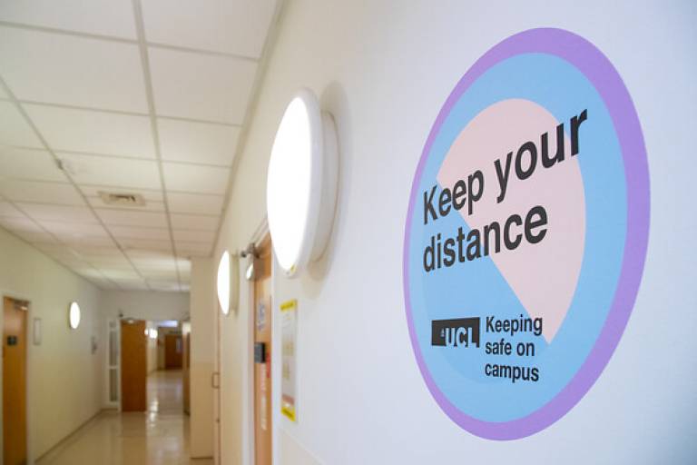 Keep Your Distance Signage
