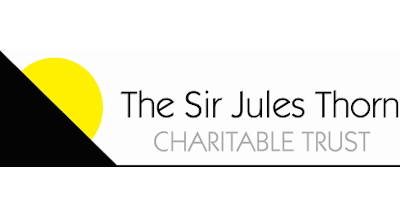 Logo for the Sir Jules Charitable Trust (black and yellow)