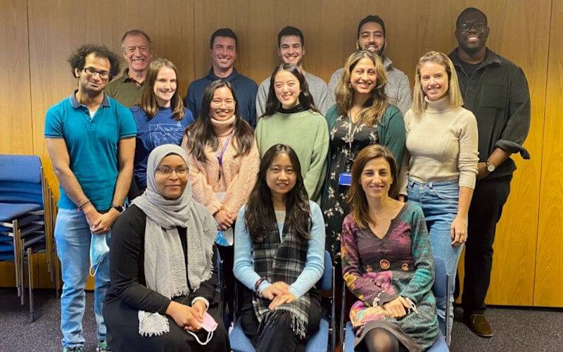 Team picture from the Institute of Liver and Digestive Health