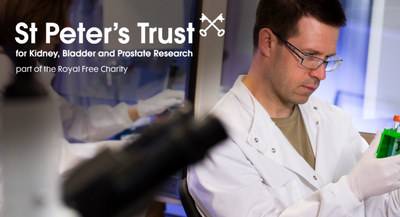 Logo for St Peters Trust, for Kindey, Bladder and Prostate Research (part of the Royal Free Charity)
