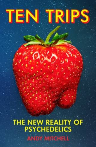 Ten Trips front cover of book with strawberry
