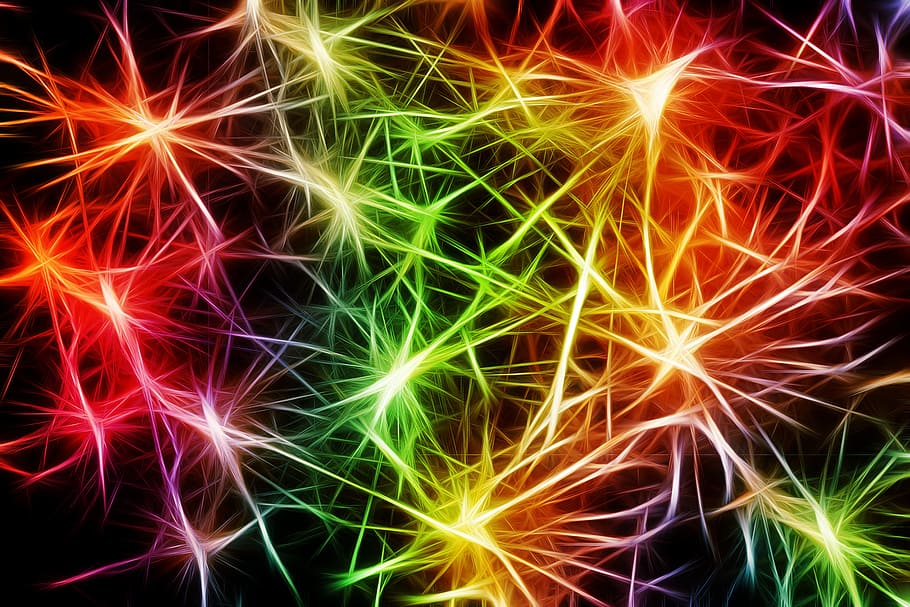 coloured lights brain mapping