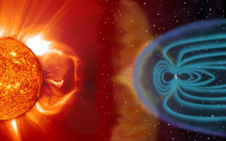 CORONAL MASS EJECTIONS SOMETIMES REACH OUT IN THE DIRECTION OF EARTH