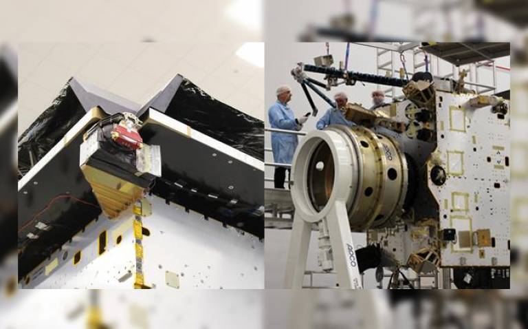 SWA instruments on Display on Solar Orbiter STM Spacecraft