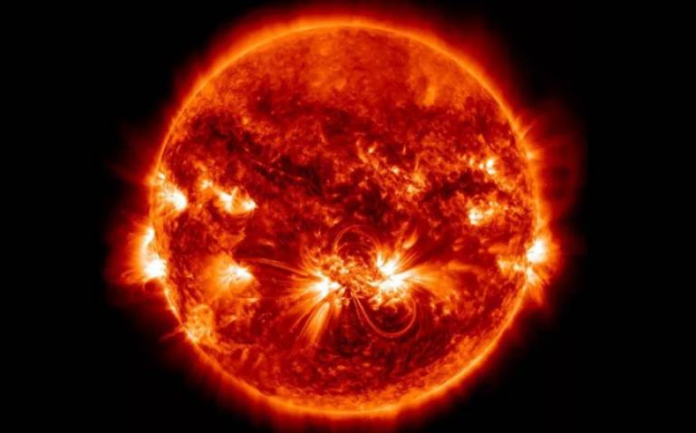 The largest active region of the solar cycle on 23 October 2014 (credit: NASA)
