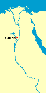 Map of Gurob location