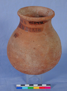 UC 17978, pottery vessel found at Denderah