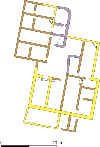plan of a Ptolemaic farmhouse