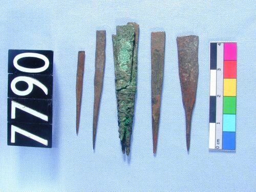 UC 7790, metal tools from Gurob