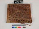 UC 28078, mummy label found at Hawara