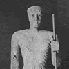 copper statue of Pepy II