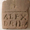 UC 59730, Latin inscription: Alex Drila