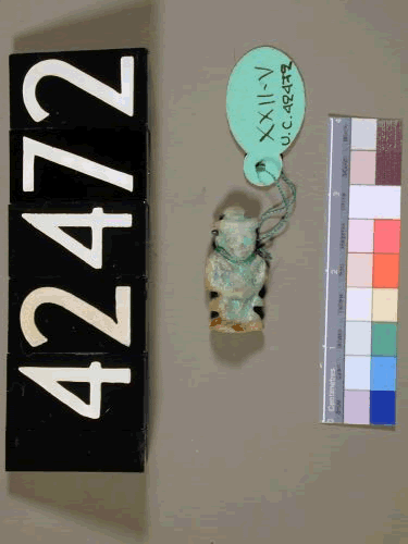 UC 42472, amulett found at Matmar tomb 1223