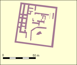 Meroe, plan of building M 294
