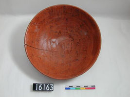 UC 16163, bowl from Qau with letter to the dead