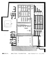 mortuary temple of Merenptah, plan