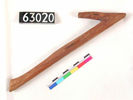 UC 63020, wooden handle of adze
