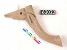UC 63022, wooden handle of adze