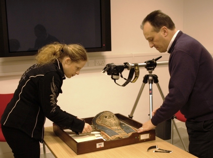 Photogrammetry of a Cartonnage Mask from the UCL Petrie Museum