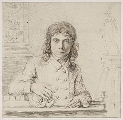 Flaxman, John (1755-1826). 'A Self-Portrait at the Age of 24'
