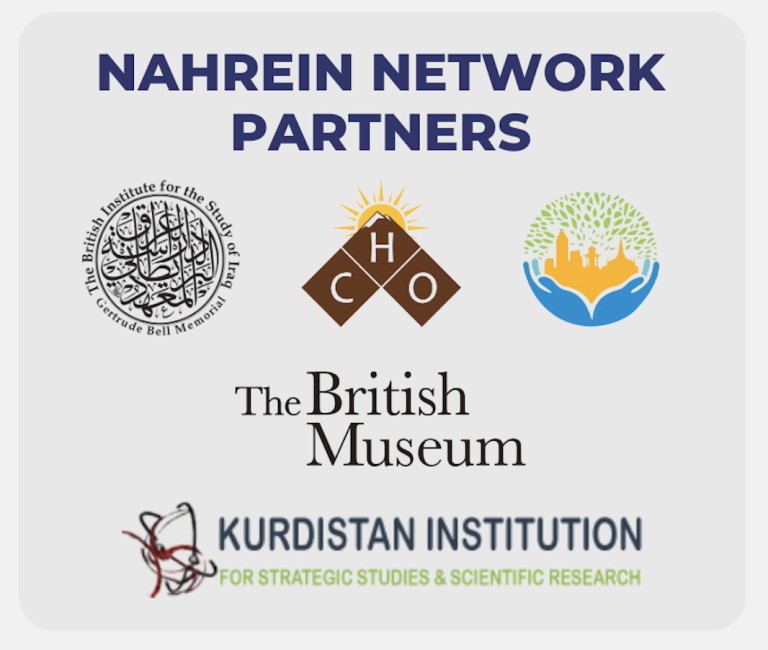 Infographic displaying logos of the Nahrein Network and its partners