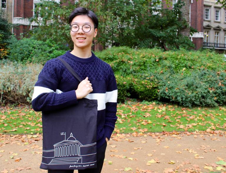 Paul's winning Portico bag design  UCL News - UCL – University College  London