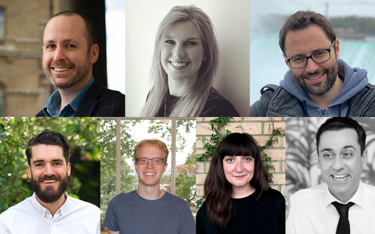Composite image of seven UCL researchers awarded UKRI Future Leaders Fellowships