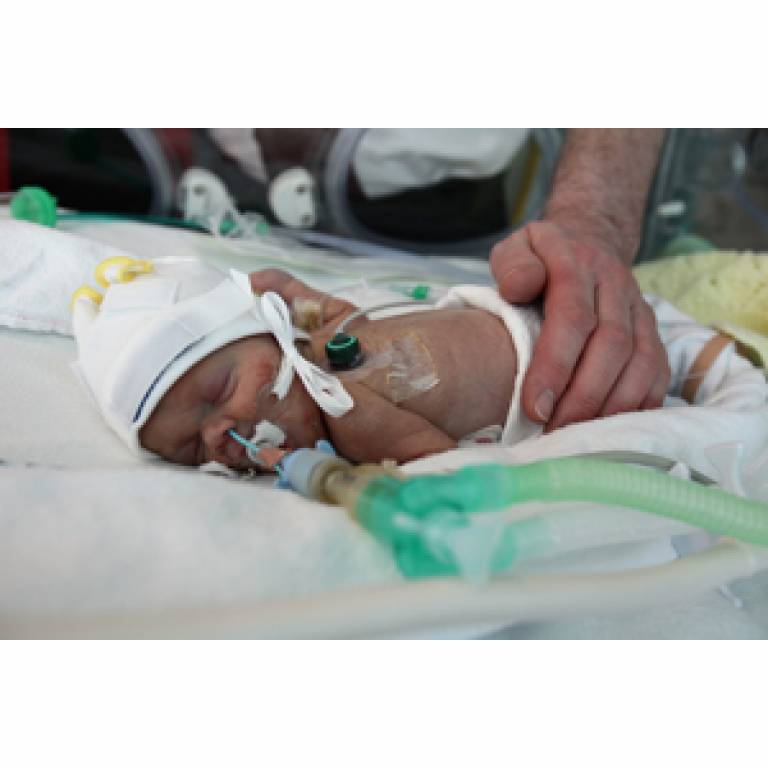 Baby with severe fetal growth restriction