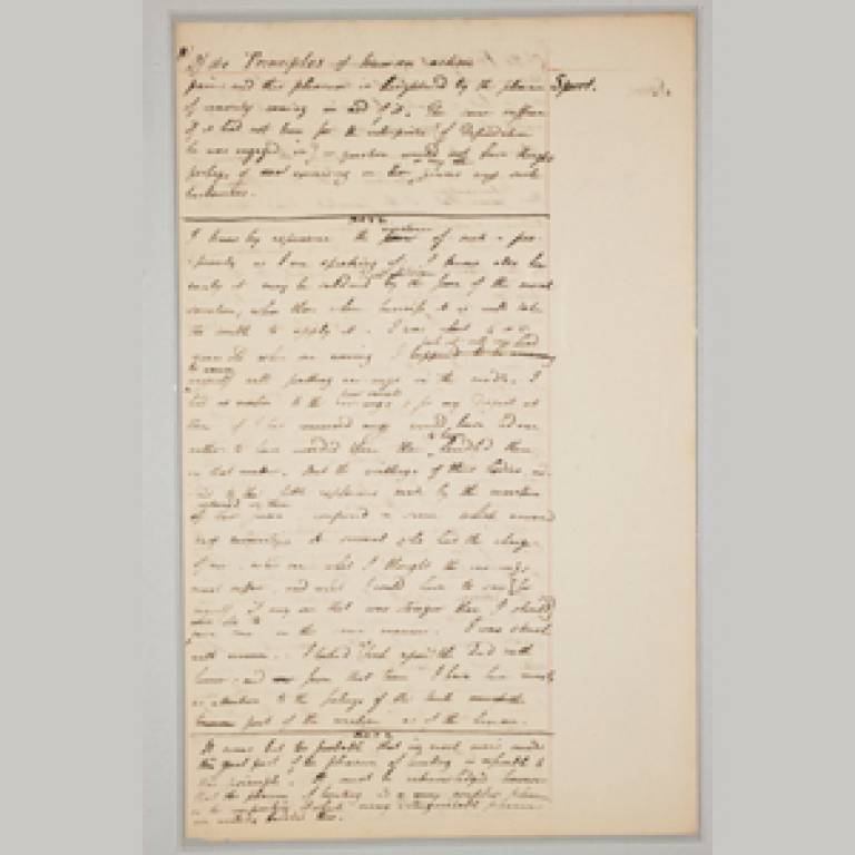 Bentham letter